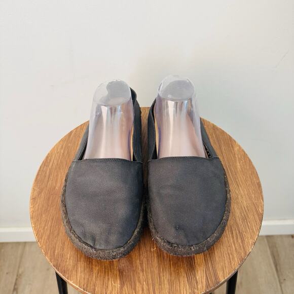 Bluprint Brown Canvas Slip On Loafers Women’s Size 9.5 - Picture 3 of 11